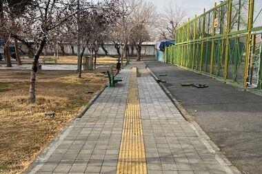 پاکسازی ۱/۵ کیلومتر از مسیر راهپیمایی ۲۲ بهمن
