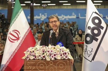 بازدید معاون اول رئیس‌جمهور از پاویون صندوق سرمایه‌گذاری خطرپذیر فولاد مبارکه در نمایشگاه «تستا»