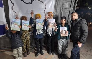 بر پایی غرفه های کودک و نوجوان در تجمعات مردمی شمیران 