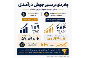 درخشش «کچاد» زیر فشار محدودیت‌ها و ناترازی انرژی/ رشد ۵۸ درصدی درآمد در یک ماه