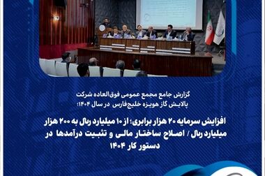 پالایش گاز هویزه خلیج‌فارس، دومین شرکت با بیشترین رشد رضایتمندی کارکنان/ استقرار سامانه «بازتاب» تحولی نو در منابع انسانی