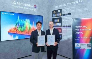 نمایش مجموعه کامل محصولات پریمیوم RGB ال‌جی در IFA ۲۰۲۶، با گواهی TÜV Rheinland  برای خلوص رنگ بالا