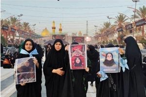 پویش همسفر شهیدم درپایانه مرزی زرباطیه عراق برگزار شد