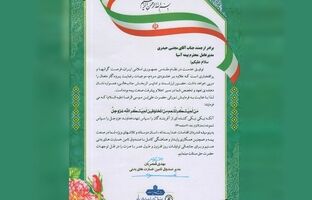 تقدیر صندوق تأمین خسارت های بدنی از شرکت بیمه آسیا