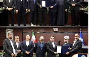 مراسم معارفه معاون فناوری اطلاعات و بانکداری دیجیتال بانک سپه برگزار شد