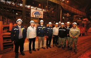 دیدار کارگروه مدیریت سازماندهی و طبقه‌بندی مشاغل با همکاران ناحیه فولادسازی و ریخته‌گری مداوم