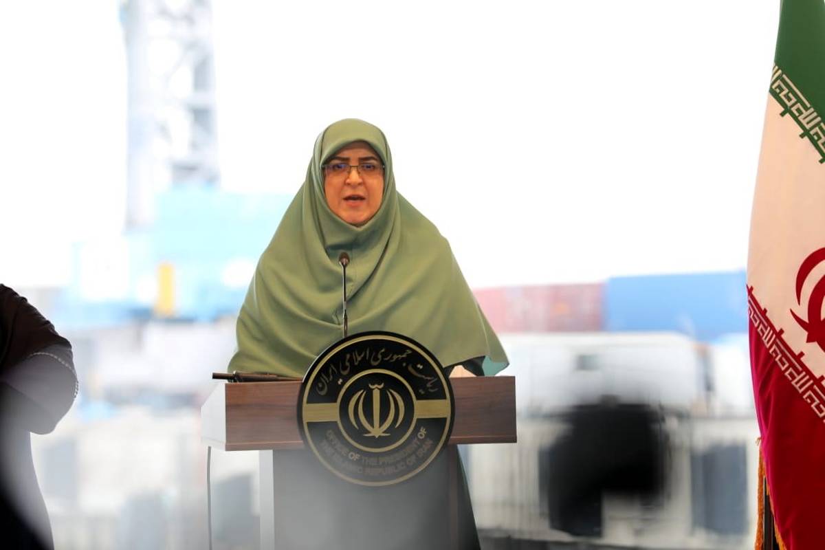 شانزدهمین نشست خبری سخنگوی دولت در بندر کاسپین منطقه آزاد انزلی برگزار شد