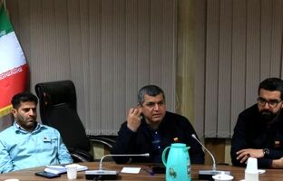 دیدار با مدیر و روسای بخش فولادسازی