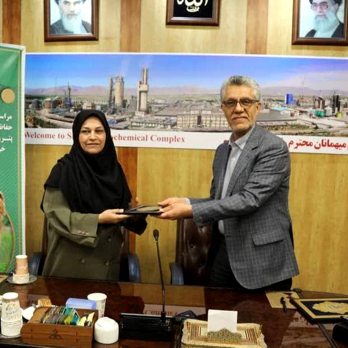 پتروشیمی شیراز، پرچمدار صنعت سبز: امضای تفاهم‌نامه حفاظت از خرس قهوه‌ای در فارس