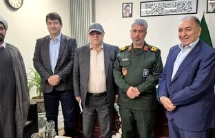 تقدیر از همکاری‌های مشترک در دیدار مدیرعامل شرکت سنگ‌آهن با فرمانده سپاه الغدیر
