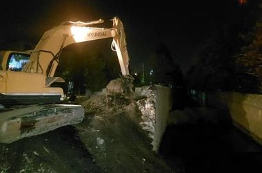 ایران، ای سرای امید؛ نقشی از صلح و پایداری بر دیوارهای زخم‌خورده کوی نصر