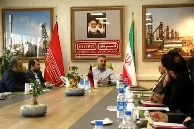 بازدید هیئت بلندپایه فولادی ازبکستان از ایریتک/ تأکید بر توسعه همکاری‌های مشترک