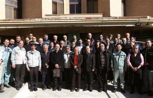 تجلیل از مدیران و رؤسای پیشین ناحیه نورد سرد