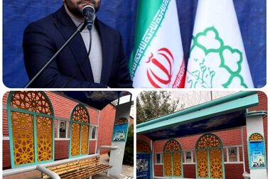 ایستگاه تاکسی خیابان استادمعین بهسازی شد