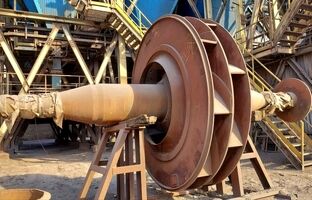 بومی‌سازی روتور مکنده آگلوماشین ۴ ذوب آهن اصفهان