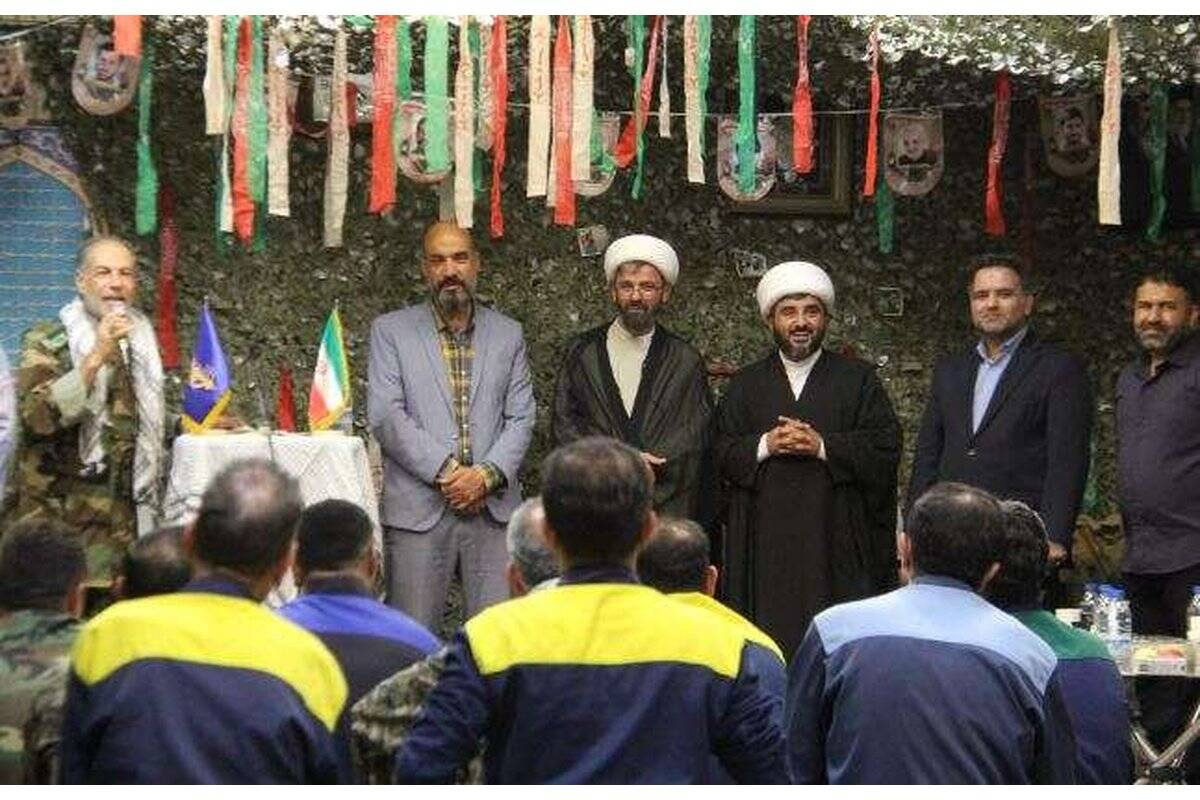 مراسم گرامیداشت هفته دفاع مقدس در شرکت پاکسان برگزار شد