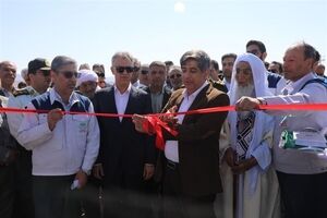 افتتاح جادۀ امید و طرح تأمین آب پایدار صنعت در فولاد سنگان