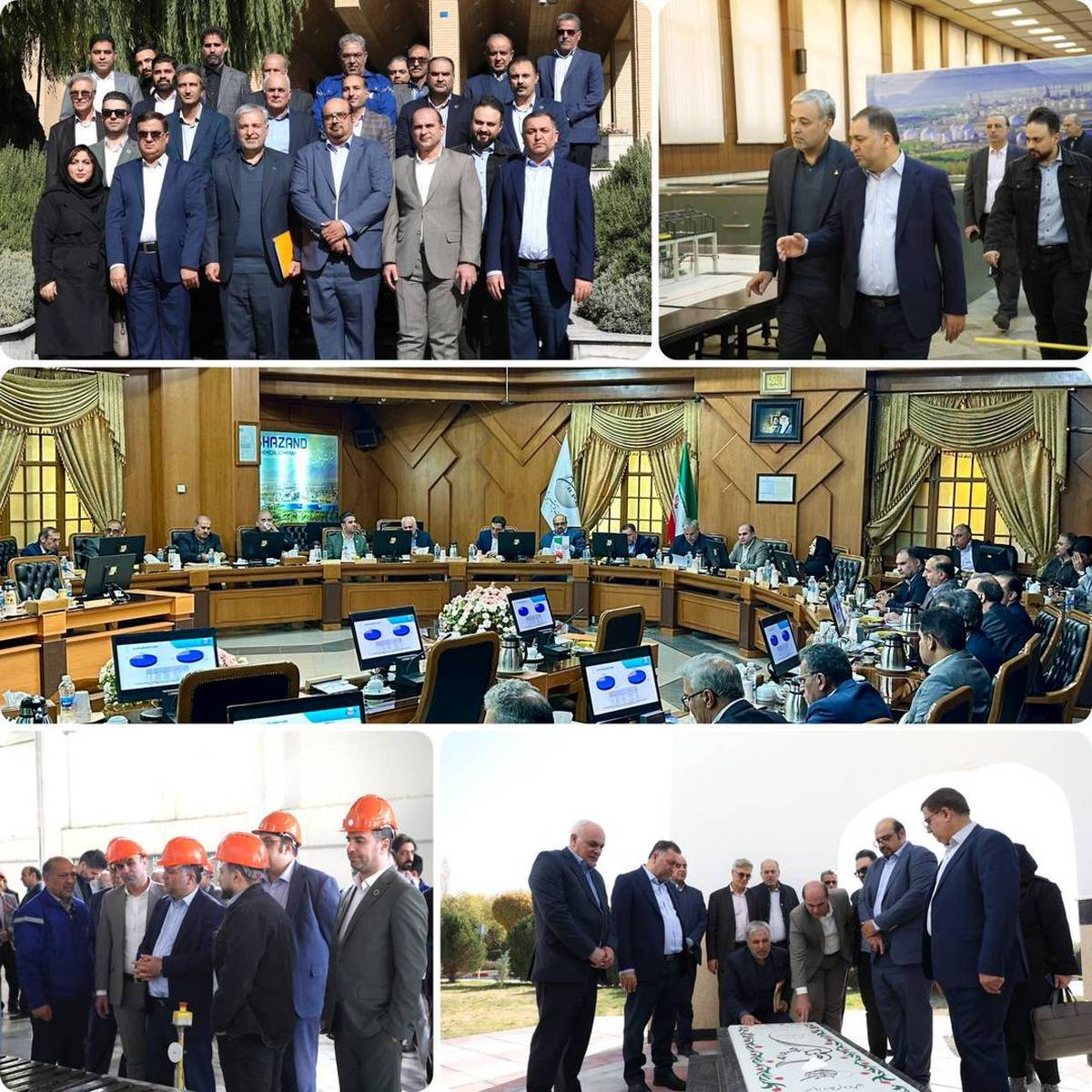 تقدیر و حمایت مدیرعامل پالایشگاه نفت تهران از پیشرفت قابل توجه پتروشیمی شازند