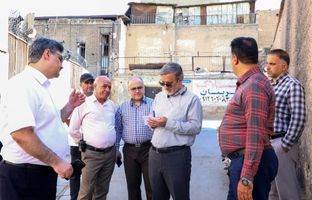 بازدید شهردار منطقه ۱۲ از زیر پوست بازار بزرگ تهران 