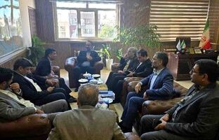 نشست مشترک مدیرعامل بیمه معلم و مدیرکل آموزش‌وپرورش استان البرز برگزار شد