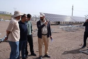 پیشرفت ۹۰ درصدی عملیات تسطیح نیروگاه خورشیدی ۵۸ مگاواتی ارس/ اتصال فاز نخست تا پایان خرداد