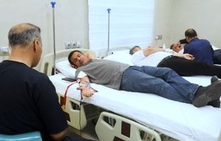 پویش اهدای خون کارکنان پتروشیمی پردیس