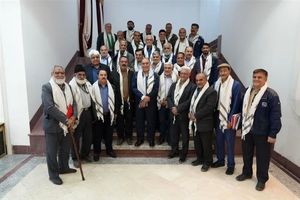 تجدید دیدار همرزمان دفاع مقدس با مدیرعامل رزمنده شرکت سنگ‌آهن مرکزی ایران