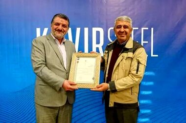 فولاد کویر کارفرمای برتر استان اصفهان شد