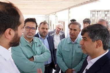 بازدید مدیرعامل گروه فولاد مبارکه از اسکله بارکو و ارزیابی دروازه صادرات غیر نفتی کشور
