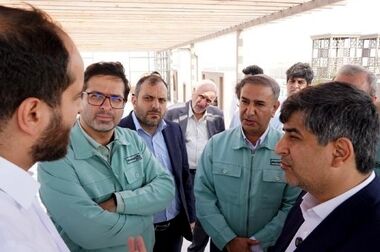 بازدید مدیرعامل گروه فولاد مبارکه از اسکله بارکو و ارزیابی دروازه صادرات غیر نفتی کشور