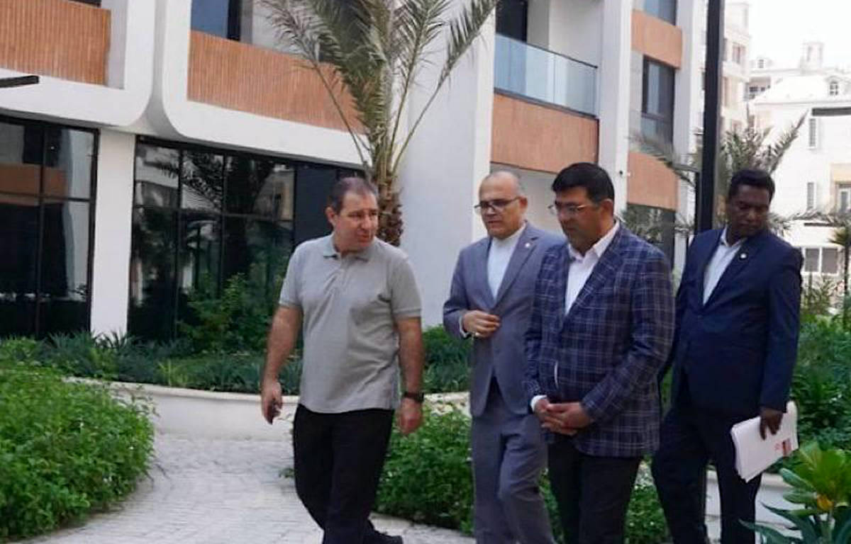 بازدید مدیران ارشد بانک مسکن از پروژه ۱۷۰ واحدی «هسا» کیش / تجربیات موفق طرح‌های مشارکتی بانک مسکن در مناطق آزاد