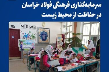  اهدای ۱۰۰۰ عدد کیف و نوشت‌افزار به دانش آموزان کم‌برخوردار نیشابور توسط فولاد خراسان