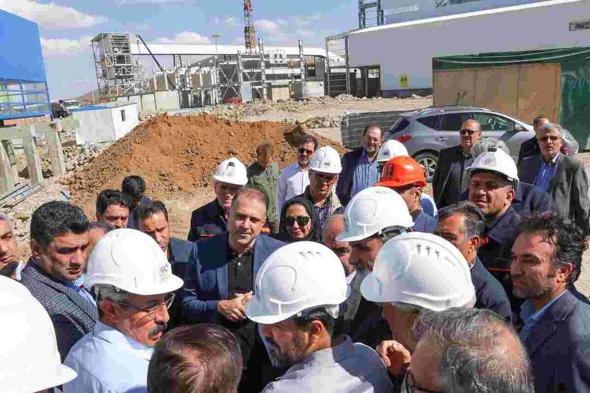 بازدید از طرح تولید کاتد مس سونگون؛ توسعه مس ایران ادامه دارد