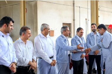 برگزاری جشن ازدواج کارکنان پالایشگاه جوان ستاره خلیج فارس