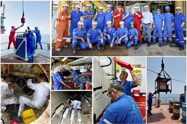 جهش در پروژه واحد فرآورش مرکزی میدان آزادگان جنوبی(CTEP)