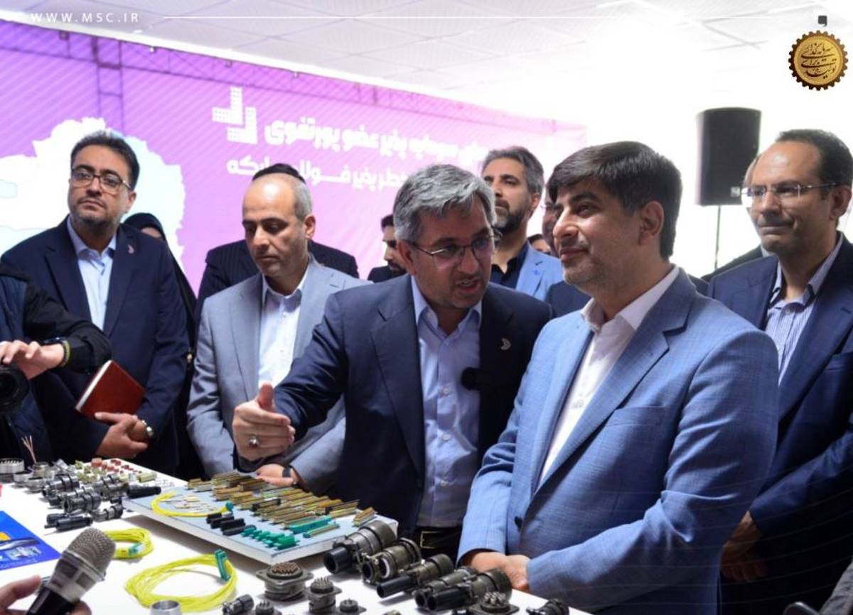 بازدید مدیرعامل گروه فولاد مبارکه از صندوق سرمایه‌گذاری خطرپذیر فولاد مبارکه