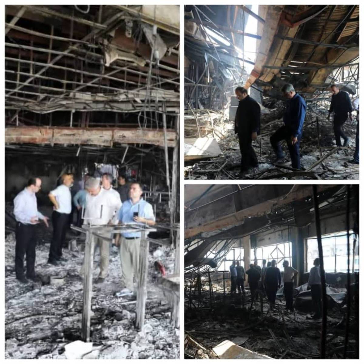 بازدید مشترک کارشناسان سازمان منطقه آزاد انزلی و نظام مهندسی گیلان از بنای مجتمع ونوس؛ بررسی دقیق استحکام سازه