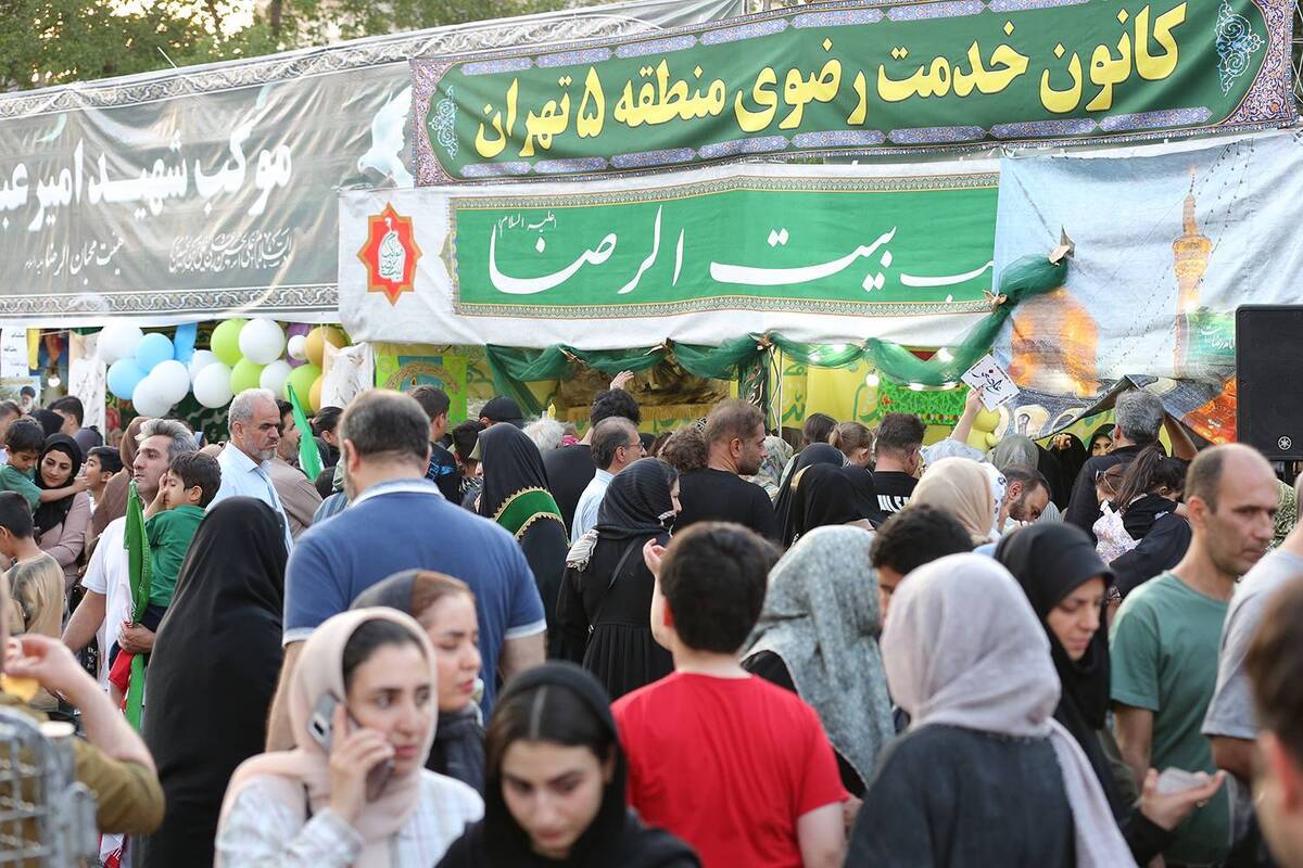  خدمت‌رسانی منطقه ۵ در جشن بزرگ غدیر