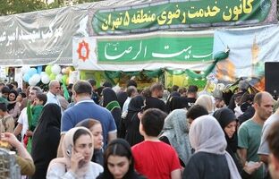  خدمت‌رسانی منطقه ۵ در جشن بزرگ غدیر