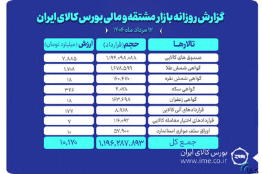 تلاش برای تاسیس صندوق‌های چندکالایی در بورس کالا
