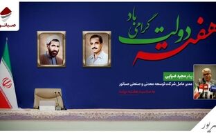 پیام مدیرعامل شرکت توسعه معدنی و صنعتی صبانور به مناسبت هفته دولت