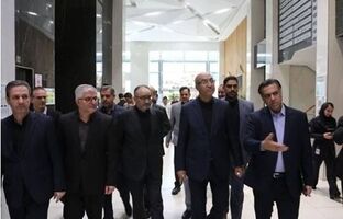 استاندار کرمانشاه به همراه دکتر پرتوافکنان عضو هیأت مدیره بانک سپه با حضور در بیمارستان حکیم از بخش‌های مختلف این مرکز درمانی بازدید کردند