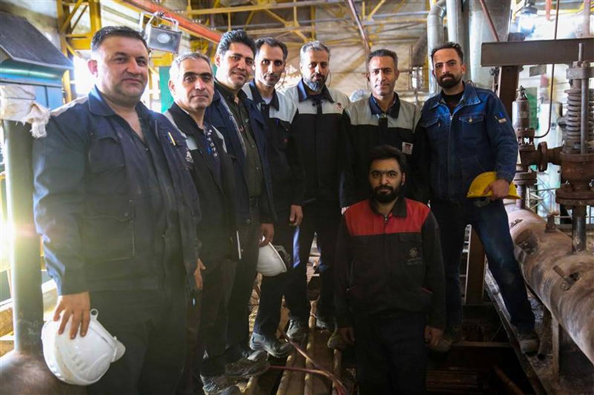 انجام تعمیرات اساسی در نیروگاه های ذوب آهن اصفهان به منظور استمرار تولید برق و بخار