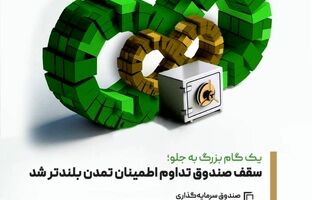 یک گام بزرگ به جلو؛ سقف صندوق تداوم اطمینان تمدن بلندتر شد
