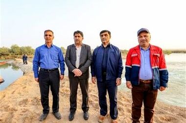 ابلاغ احکام هیئت امنای شهید گمنام نفت و گاز مارون