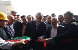 از شرکت فولاد پخش اهواز با تسهیلات بانک توسعه تعاون در هفته دولت بهره‌برداری شد
