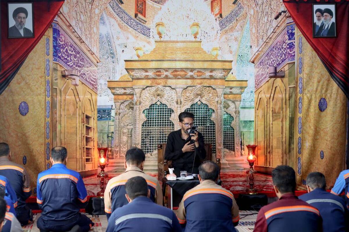 برگزاری مراسم عزاداری ماه محرم الحرام ۱۴۴۸در سالن غدیر شرکت