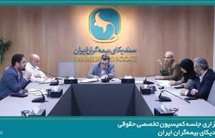 برگزاری جلسه کمیسیون تخصصی حقوقی سندیکای بیمه‌گران ایران
