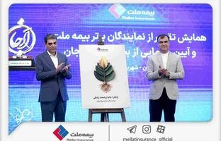 با حضور رئیس کل بیمه مرکزی؛ «بیمه زندگی ارجان» بیمه ملت رونمایی شد