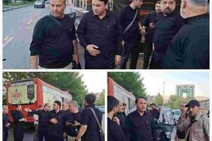 بازدید مدیرعامل بانک سپه از موکب‌های خدمات‌رسان بانک به زائران مراسم وداع و تشییع قائد شهید امت